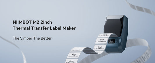 Print once and it’s valid for ten years - Niimbot M2, a new generation of thermal transfer smart label printer