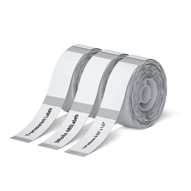 Clear Label Tape Set for D11/D110/D101 - Niimbot Online