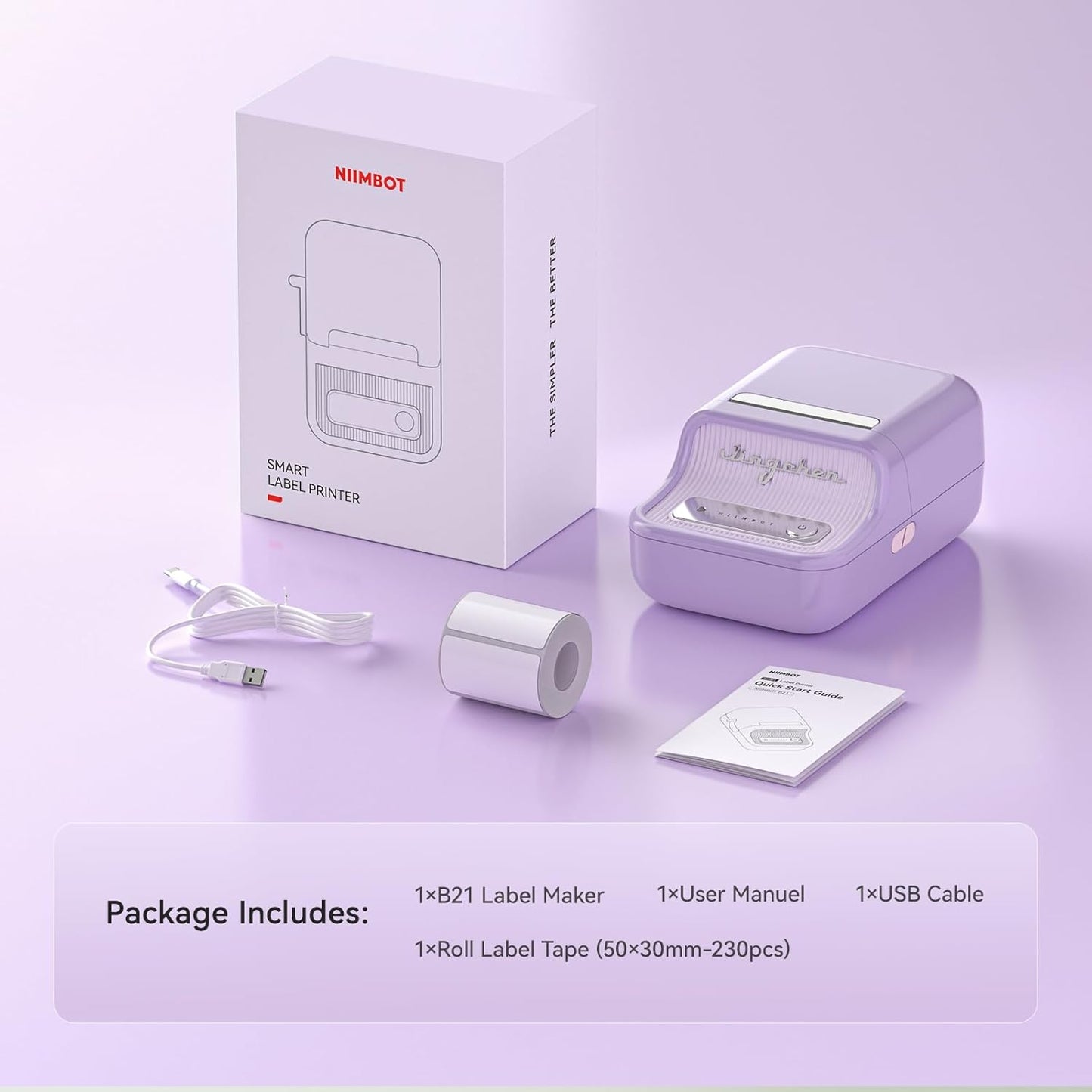 Niimbot B21 pro Label Printer, Bluetooth Thermal Label Maker-Ideal for Home - Niimbot Online