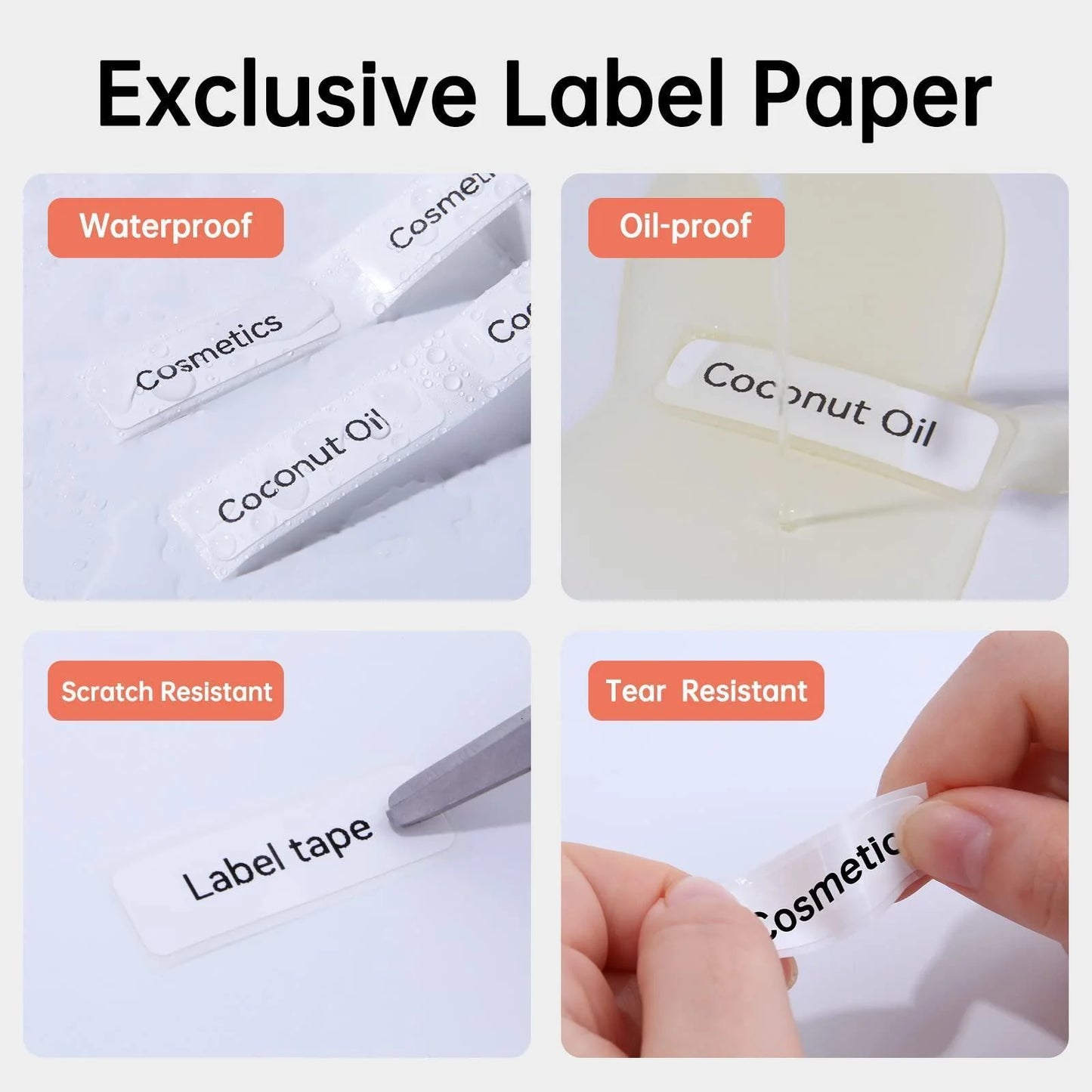 White Series Thermal Label for D11/D110/D101 - Niimbot Online