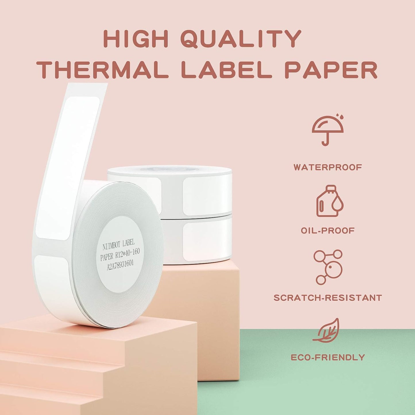 White Series Thermal Label for D11/D110/D101 - Niimbot Online