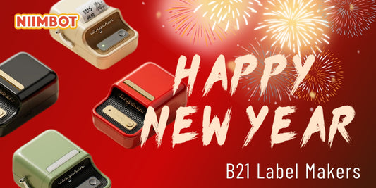 Discover the Colorful World of Niimbot B21 Thermal Portable Printers
