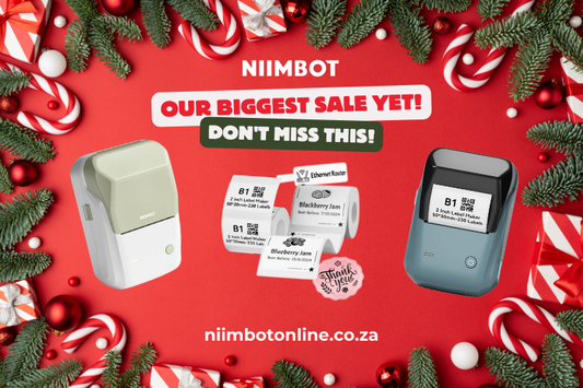 Unwrap the Niimbot B1 Label Printer | Festive Sale
