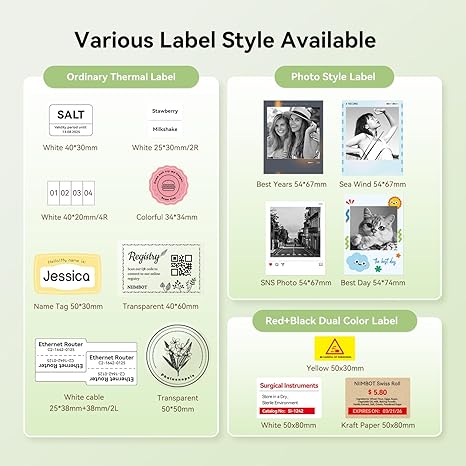 Niimbot B21 pro Label Printer, Bluetooth Thermal Label Maker-Ideal for Home - Niimbot Online