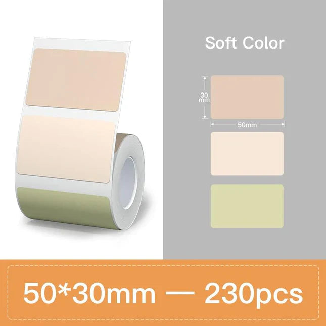Color Series Thermal Label for B21/B1/B3S - Niimbot Online