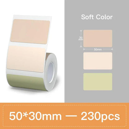 Color Series Thermal Label for B21/B1/B3S - Niimbot Online